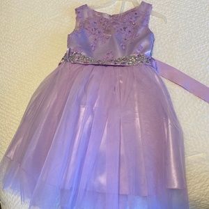 Purple girl dress